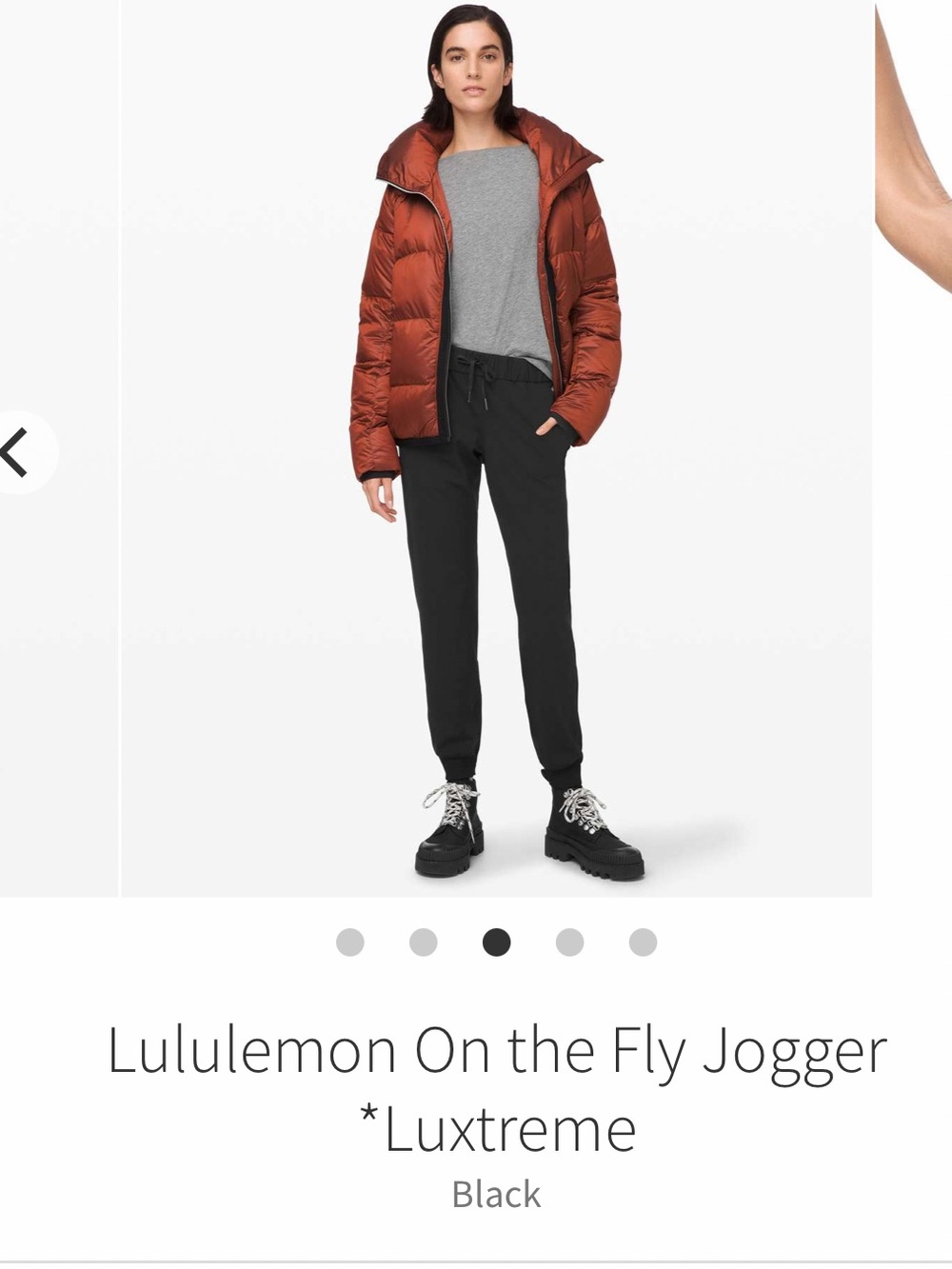 Lululemon On the Fly Jogger
* Luxtreme Black. Size 10. EUC